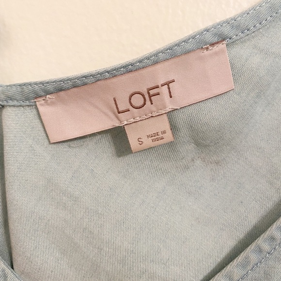 LOFT Denim Tank Top - Picture 3 of 3
